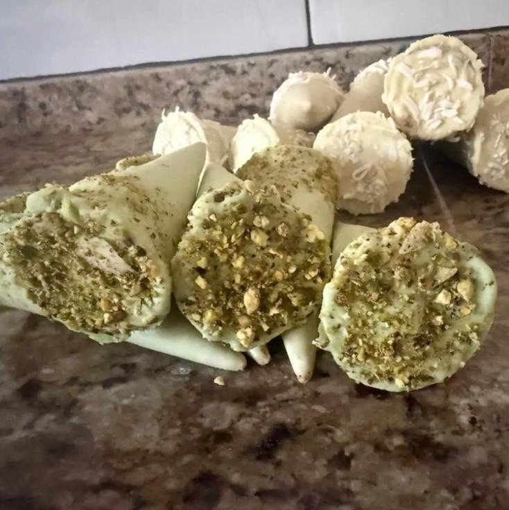 Cones de pistache