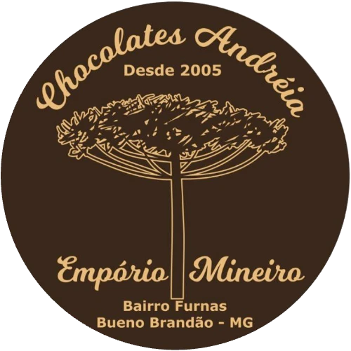 Logomarca Chocolates Andréia & Empório Mineiro