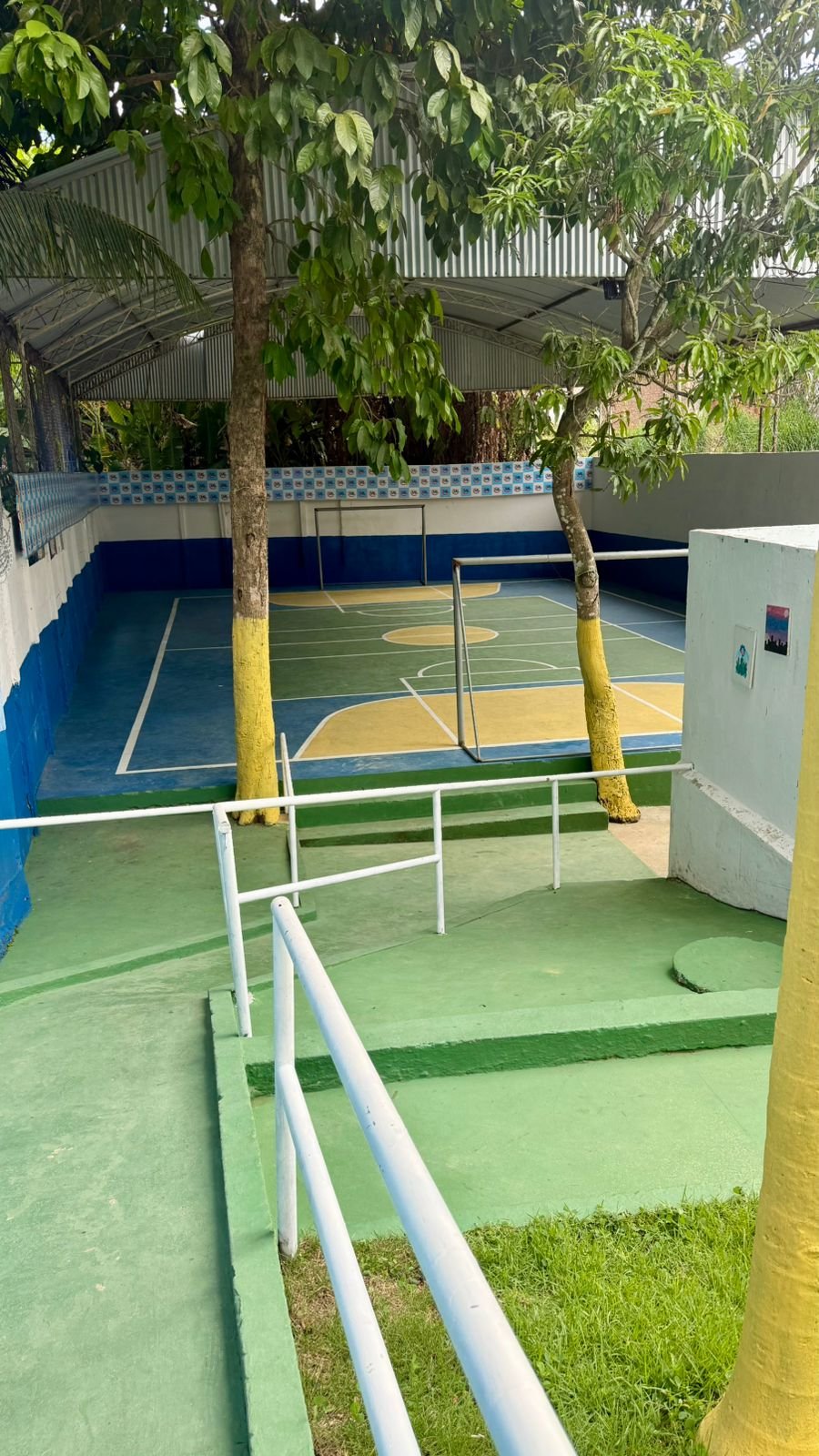 Quadra poliesportiva